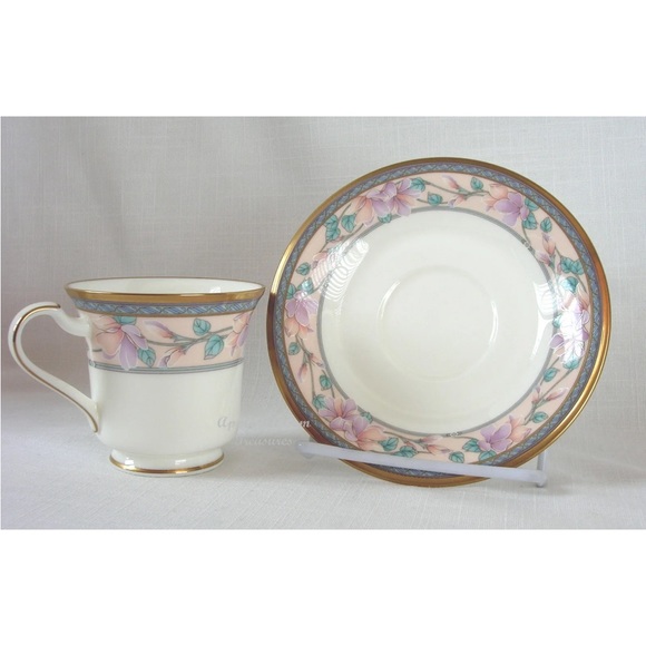 Vintage Noritake Bone China Japan Embassy Suite Pattern 9756 Cup & Saucer - Picture 2 of 11